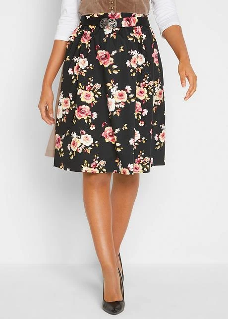 Tablier Dirndl à Imprimé Floral 4 Tablier Dirndl à Imprimé Floral - Afbeelding 2