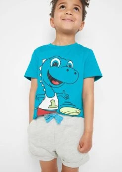 T-shirt Et Short Garçon (Ens. 2 Pces.) -Venus Mode Winkel 21120819 3ukLdMBE