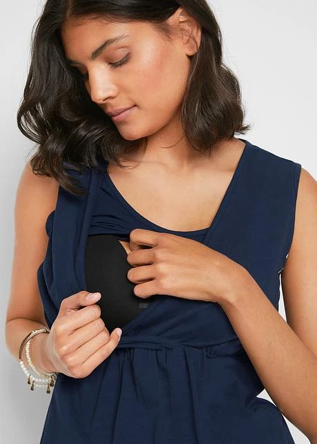 Lot De 2 Tops De Grossesse/d'allaitement 7 Lot De 2 Tops De Grossesse/d'allaitement - Afbeelding 5