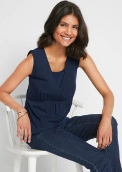 Lot De 2 Tops De Grossesse/d'allaitement 11 Lot De 2 Tops De Grossesse/d'allaitement -Venus Mode Winkel 21125287 2uciV6Q2