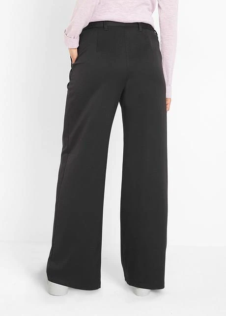 Pantalon Marlène Large Avec Taille Confortable Et Pinces 5 Pantalon Marlène Large Avec Taille Confortable Et Pinces - Afbeelding 3