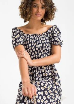 Robe Imprimée Avec Smock 12 Robe Imprimée Avec Smock -Venus Mode Winkel 21133822 9tExAZ5j