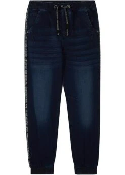 Jean-jogging Garçon Avec Galon Sportif