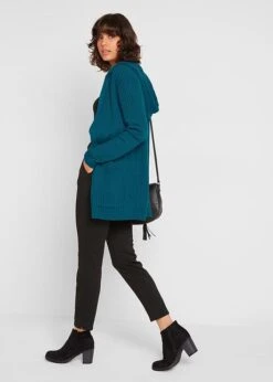 Gilet En Maille à Capuche -Venus Mode Winkel 21144692 fYMsLKUL