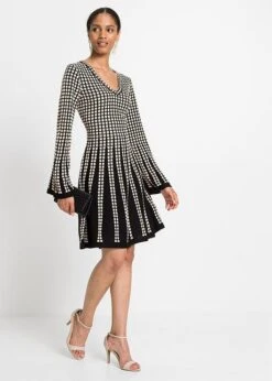 Robe En Maille Avec Jupe à Effet Plissé 11 Robe En Maille Avec Jupe à Effet Plissé -Venus Mode Winkel 21150256 Z96iaNGm