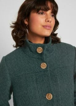 Manteau En Bouclé De Grossesse Et De Portage -Venus Mode Winkel 21157454 5JP94XiX