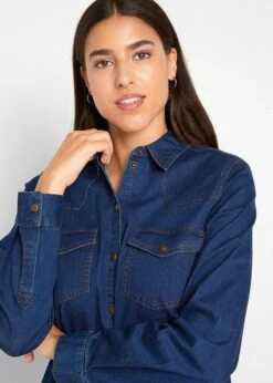 Robe En Jean Avec élasthanne, Manches Longues -Venus Mode Winkel 21166416 Wnv9nSBK