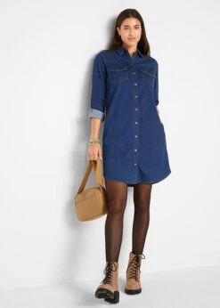 Robe En Jean Avec élasthanne, Manches Longues -Venus Mode Winkel 21166421 aScxNbVf