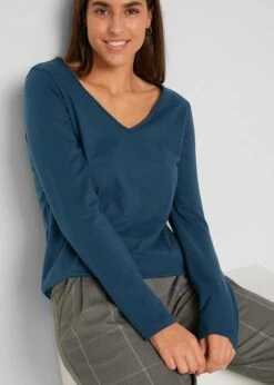 Lot De 2 T-shirts Manches Longues à Décolleté En V 12 Lot De 2 T-shirts Manches Longues à Décolleté En V -Venus Mode Winkel 21167713 9xBaxsQV