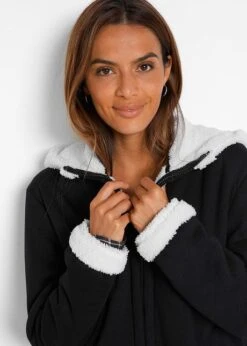 Veste Sweat Avec Tissu Teddy -Venus Mode Winkel 21168838 CNzhA6el