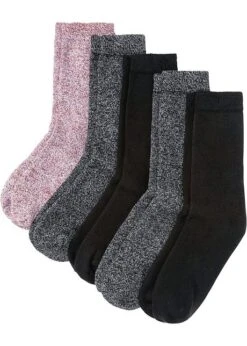Lot De 5 Paires De Chaussettes Thermo En éponge