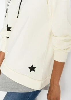 Rainbow Sweat-shirt à Capuche Et Base Asymétrique -Venus Mode Winkel 21172703 aTIu7J2U