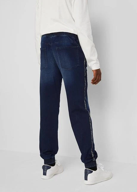 Jean-jogging Garçon Avec Galon Sportif 5 Jean-jogging Garçon Avec Galon Sportif - Afbeelding 3