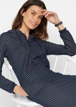 Robe Sweat Effet Jean, Rayée, Avec Capuche 14 Robe Sweat Effet Jean, Rayée, Avec Capuche -Venus Mode Winkel 21178036 dnDl5lKZ