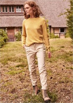 Pull En Maille Chiné à Col Rond -Venus Mode Winkel 21183914 K40Dv1p4