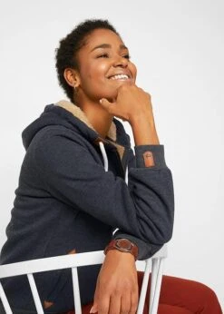 Gilet Sweat Avec Doublure Peluche -Venus Mode Winkel 21186801 MQVwn1w9