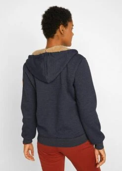 Gilet Sweat Avec Doublure Peluche -Venus Mode Winkel 21186814 SaZcE3Gm