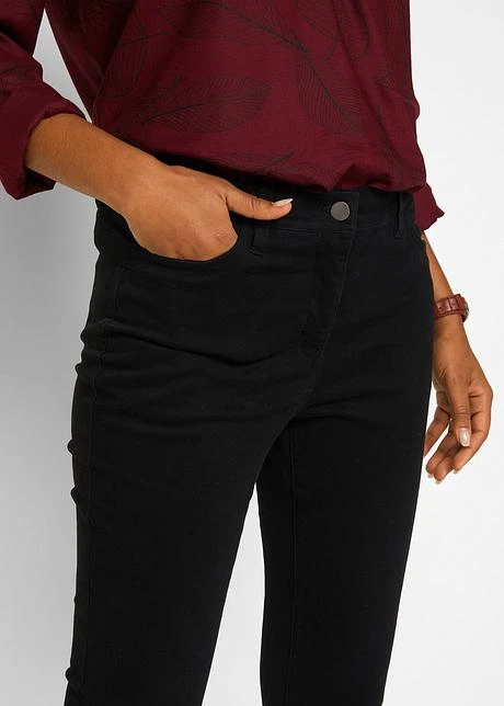 Jean Ultra-stretch Avec Taille Confortable Rayée, Slim Fit 8 Jean Ultra-stretch Avec Taille Confortable Rayée, Slim Fit - Afbeelding 6