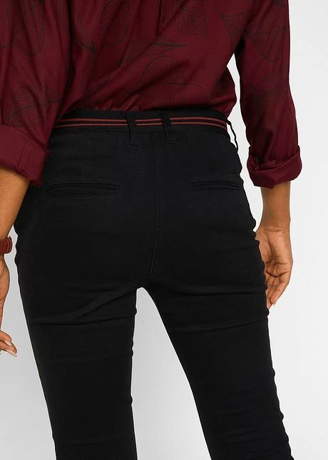 Jean Ultra-stretch Avec Taille Confortable Rayée, Slim Fit 7 Jean Ultra-stretch Avec Taille Confortable Rayée, Slim Fit - Afbeelding 5