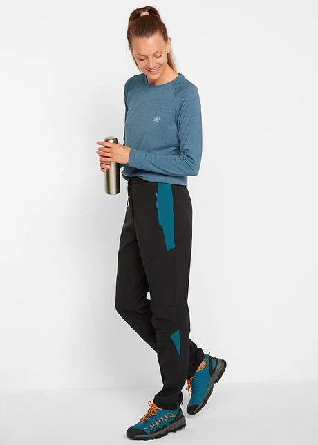 Pantalon Softshell Imperméable, Coupe Droite 6 Pantalon Softshell Imperméable, Coupe Droite - Afbeelding 4