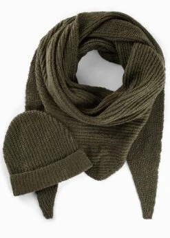 Écharpe Et Bonnet En Maille (Ens. 2 Pces.)