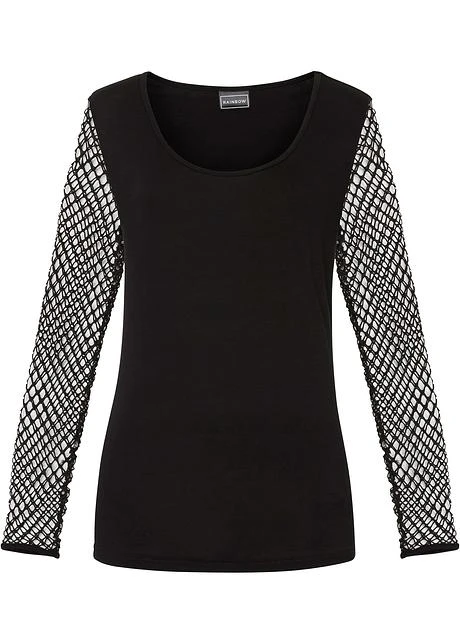 Rainbow T-shirt Manches Longues Avec Résille 3 Rainbow T-shirt Manches Longues Avec Résille