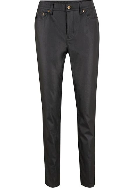 Pantalon Skinny Stretch Enduit Avec Taille élastiquée 3 Pantalon Skinny Stretch Enduit Avec Taille élastiquée