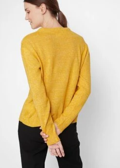 Pull En Maille Chiné à Col Rond -Venus Mode Winkel 21201510 oyXWQwpm