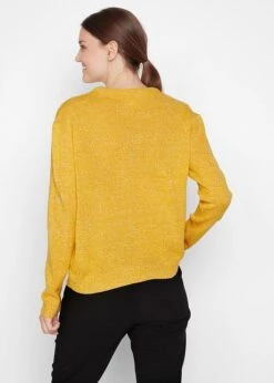 Pull En Maille Chiné à Col Rond -Venus Mode Winkel 21201521 kwjQtxui