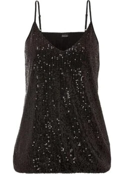 Top En Jersey à Paillettes