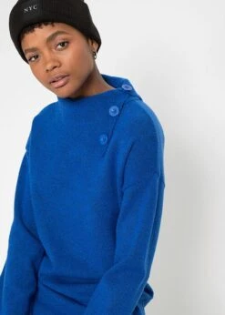 Rainbow Robe En Maille Avec Col Volumineux -Venus Mode Winkel 21237286 oFJmy58G