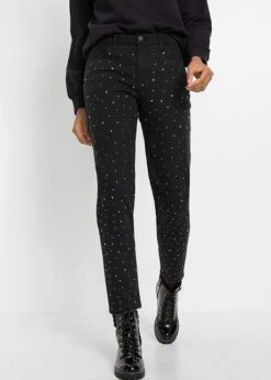 Rainbow Pantalon Extensible Avec Pierres Brillantes -Venus Mode Winkel 21237534 R38dKuZs