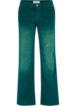 Pantalon En Velours Côtelé Extensible, Wide