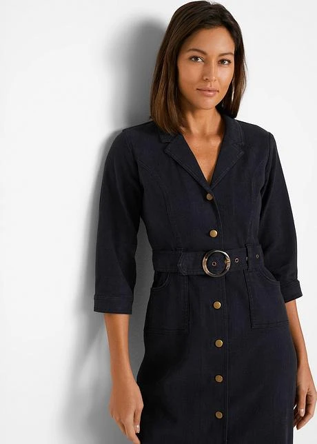 Robe Midi En Jean Avec Ceinture 8 Robe Midi En Jean Avec Ceinture - Afbeelding 6