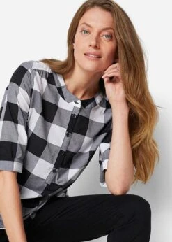 Blouse Coton à Manches Longues 14 Blouse Coton à Manches Longues -Venus Mode Winkel 21270533 iWP7kVOB