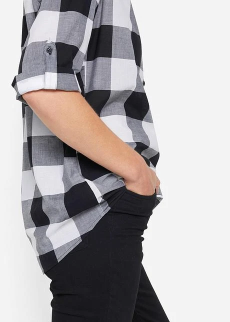 Blouse Coton à Manches Longues 7 Blouse Coton à Manches Longues - Afbeelding 5