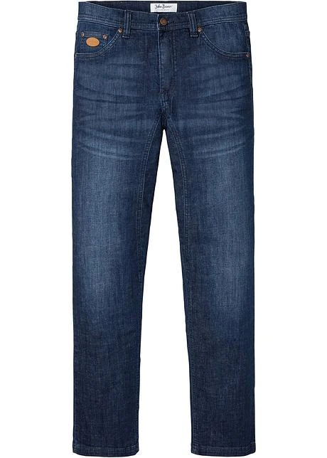 Jean Stretch Classic Fit Avec Entrejambe Renforcé, Tapered 3 Jean Stretch Classic Fit Avec Entrejambe Renforcé, Tapered