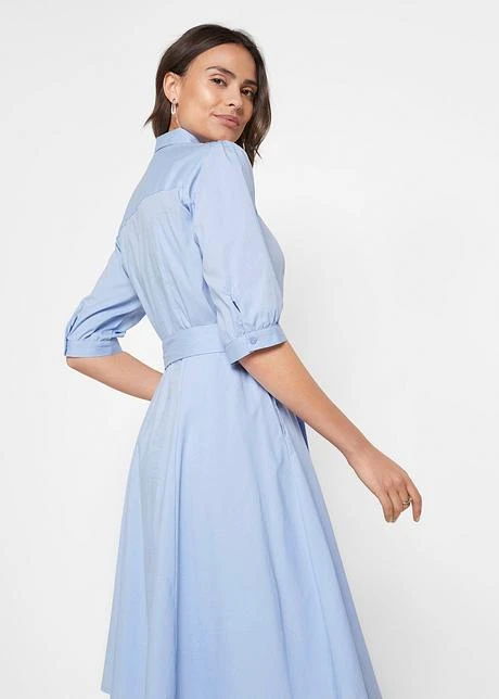 Robe-chemise à Dentelle Et Ceinture à Nouer 8 Robe-chemise à Dentelle Et Ceinture à Nouer - Afbeelding 6