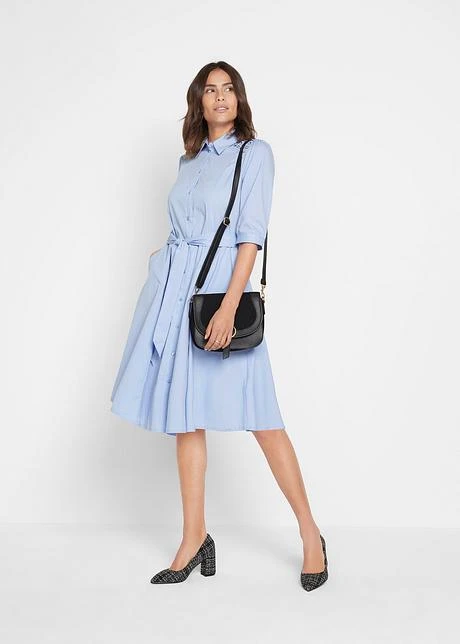 Robe-chemise à Dentelle Et Ceinture à Nouer 6 Robe-chemise à Dentelle Et Ceinture à Nouer - Afbeelding 4