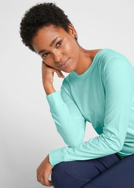 Lot De 5 T-shirts Longs à Col Rond, Manches Longues 8 Lot De 5 T-shirts Longs à Col Rond, Manches Longues - Afbeelding 6