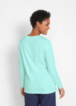 Lot De 5 T-shirts Longs à Col Rond, Manches Longues 12 Lot De 5 T-shirts Longs à Col Rond, Manches Longues -Venus Mode Winkel 21287493 JUWaOXaE