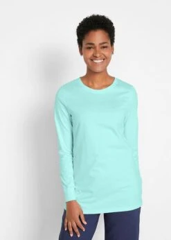 Lot De 5 T-shirts Longs à Col Rond, Manches Longues 11 Lot De 5 T-shirts Longs à Col Rond, Manches Longues -Venus Mode Winkel 21287597 QeVtmIb4