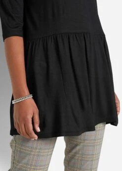 T-shirt Long à Volant, Mi-manches 14 T-shirt Long à Volant, Mi-manches -Venus Mode Winkel 21288262 rhjFcUGI