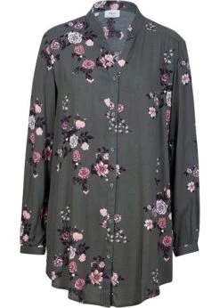 Tunique Longue En Viscose, Coupe Large