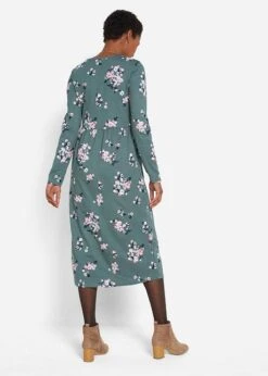 Robe Midi En Jersey Ample-évasée En Coton, Manches Longues 10 Robe Midi En Jersey Ample-évasée En Coton, Manches Longues -Venus Mode Winkel 21288283 1G73PXix