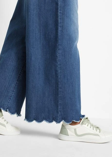 Jean Extra Large Avec Base Ondulée Et Taille Confortable 7 Jean Extra Large Avec Base Ondulée Et Taille Confortable - Afbeelding 5