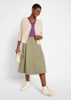 Gilet Court En Maille Ajourée Avec Viscose -Venus Mode Winkel 21309262 O5qtmEQ4