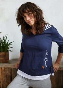 T-shirt à Capuche, Manches 3/4 -Venus Mode Winkel 21314661 Dx1eoBc9