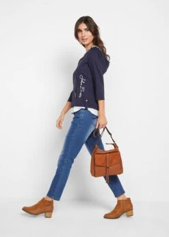 T-shirt à Capuche, Manches 3/4 -Venus Mode Winkel 21318369 p2xGMI9A