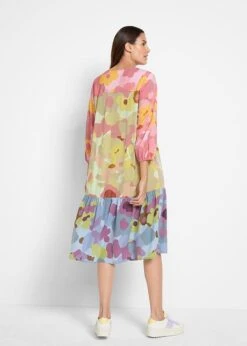 Robe-tunique Ample En Mélange Viscose Longueur Midi, Manches 7/8 11 Robe-tunique Ample En Mélange Viscose Longueur Midi, Manches 7/8 -Venus Mode Winkel 21318598 Wq5hAIKX